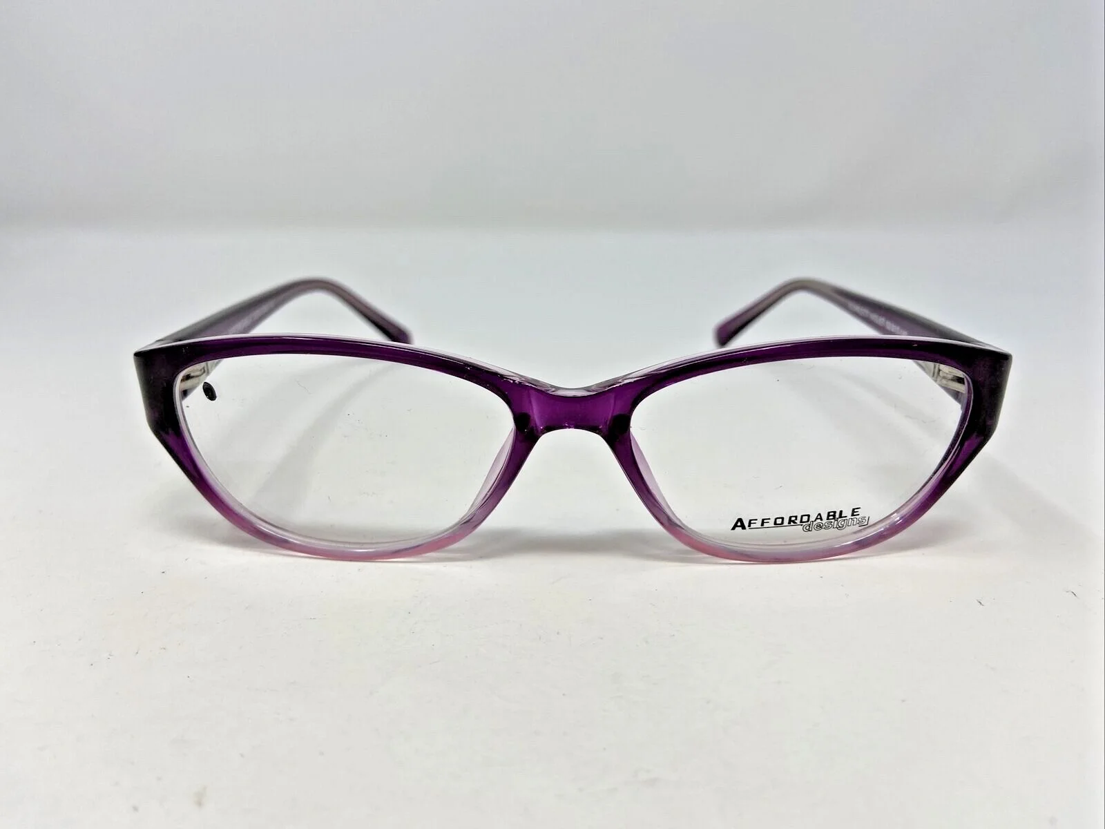 Wine Dark Red Rectangular Acetate eyeglass frames (53-17-145) 4